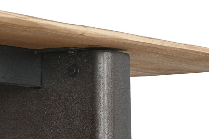 DKD Home Decor Mesa de Comedor Abeto 200x90x75 Marrón Oscuro DKD Home Decor Mesa de Comedor Abeto 200x90x75 Marrón Oscuro