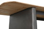 DKD Home Decor Mesa de Comedor Abeto 200x90x75 Marrón Oscuro
