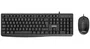 Nilox NXKME0012 Combo Teclado y Ratón USB, Teclado Membrana Español QWERTY 105 Teclas Negro y Ratón Óptico 1200 DPI para Windows, Linux, Mac