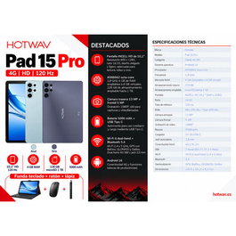 HOTWAV PAD 15 PRO Misty Green 4GB RAM 128GB ROM