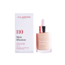 Clarins Skin Illusion 110 Base de Maquillaje Natural con Hidratación y SPF 15 - 30 mL