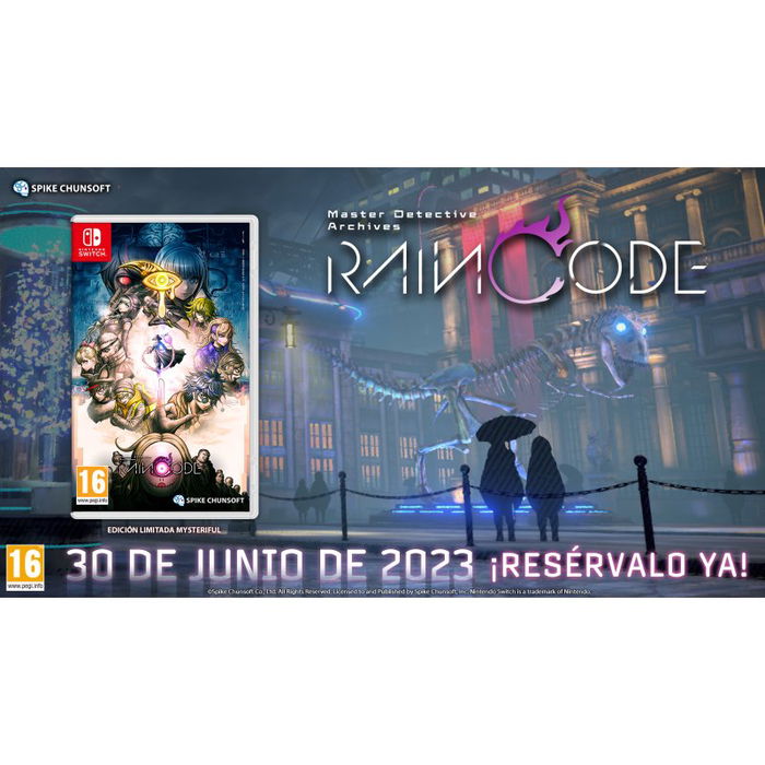 Nintendo Master Detective Archives: RAIN CODE Juego para Nintendo Switch - Aventura de detectives, misterios sin resolver, detectives maestros Nintendo Master Detective Archives: RAIN CODE Juego para Nintendo Switch - Aventura de detectives, misterios sin resolver, detectives maestros