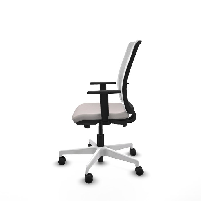 PIQUERAS Y CRESPO Silla de oficina Haches Blanca con Mecanismo Sincro/Traslack PIQUERAS Y CRESPO Silla de oficina Haches Blanca con Mecanismo Sincro/Traslack