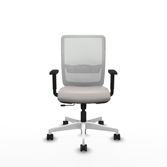 PIQUERAS Y CRESPO Silla de oficina Haches Blanca con Mecanismo Sincro/Traslack PIQUERAS Y CRESPO Silla de oficina Haches Blanca con Mecanismo Sincro/Traslack