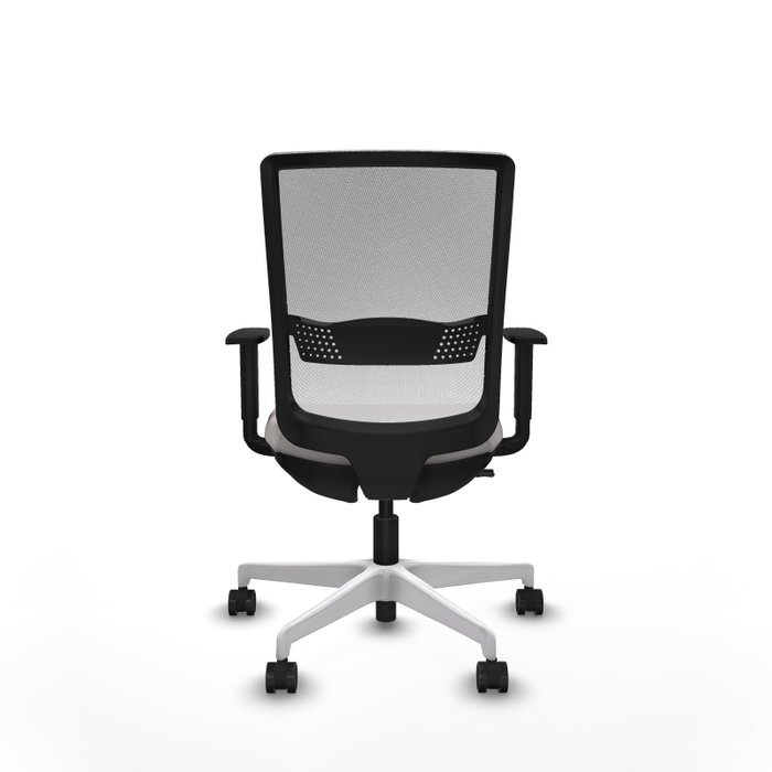PIQUERAS Y CRESPO Silla de oficina Haches Blanca con Mecanismo Sincro/Traslack PIQUERAS Y CRESPO Silla de oficina Haches Blanca con Mecanismo Sincro/Traslack