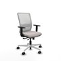 PIQUERAS Y CRESPO Silla de oficina Haches Blanca con Mecanismo Sincro/Traslack