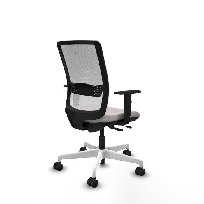 PIQUERAS Y CRESPO Silla de oficina Haches Blanca con Mecanismo Sincro/Traslack PIQUERAS Y CRESPO Silla de oficina Haches Blanca con Mecanismo Sincro/Traslack