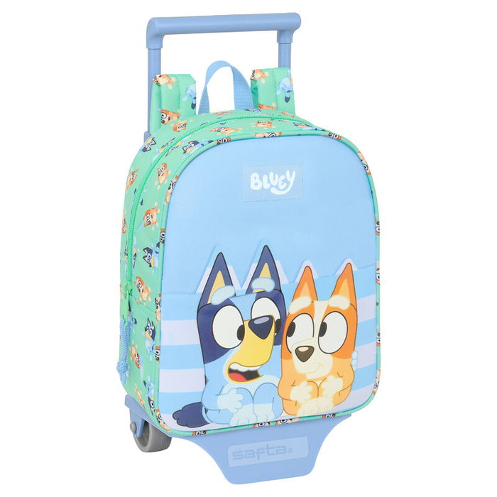 Safta Mochila y Carro Bluey Sisters