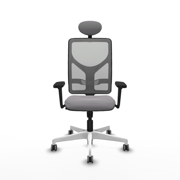 PIQUERAS Y CRESPO Silla de oficina Motilla Gris con mecanismo Sincro PIQUERAS Y CRESPO Silla de oficina Motilla Gris con mecanismo Sincro