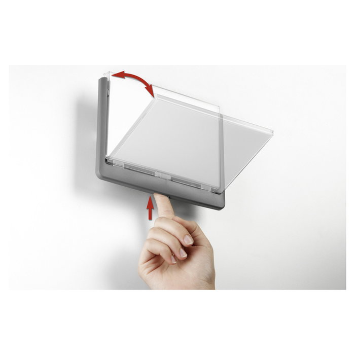 Durable ClckSignA5 Señal de puerta 210x148,5 mm Grafito