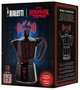 Bialetti Moka Express Colección Stranger Things 6 tazas - Negra/Roja