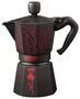Bialetti Moka Express Colección Stranger Things 6 tazas - Negra/Roja