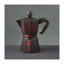 Bialetti Cafetera Italiana Moka Express Colección Stranger Things, 6 Tazas (270 ml), Color Negro/Rojo - BIA8006363095273