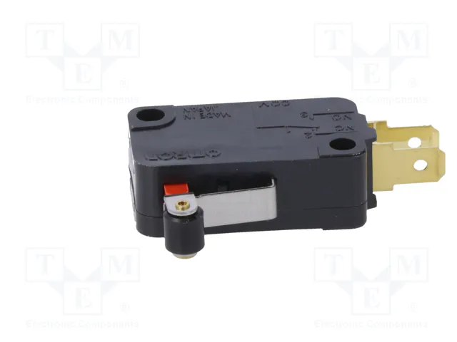 Aratas (Formerly Omron Components) Microconmutador SNAP ACTION VX-55-1C23 SPDT 5A/125VAC Aratas (Formerly Omron Components) Microconmutador SNAP ACTION VX-55-1C23 SPDT 5A/125VAC