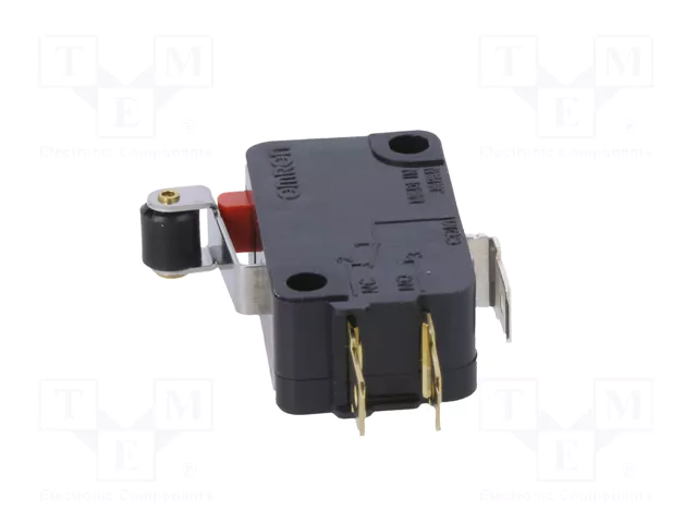 Aratas (Formerly Omron Components) Microconmutador SNAP ACTION VX-55-1C23 SPDT 5A/125VAC Aratas (Formerly Omron Components) Microconmutador SNAP ACTION VX-55-1C23 SPDT 5A/125VAC