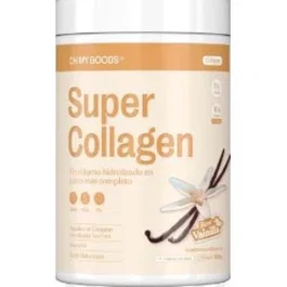OH MY GOODS Super Collagen Vainilla 300 Gr Complemento Alimenticio Colágeno Magnesio Ácido Hialurónico Vitaminas B C D Sin Gluten Lactosa Azúcar