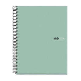 Bloc Miquelrius The Original Notebook 4 Micro.Tapa Extra A4 120H 90G Cuadric.5X5 Verde Aqua (Set de 5)