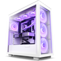 NZXT Kraken 360 RGB RL-KR360-W1 Sistema de refrigeración líquida todo en uno, 3 ventiladores, RGB, 12 cm, Blanco