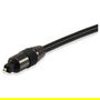 EQUIP 147921 Cable Audiokabel Óptico Toslink St/St 1.8m Negro