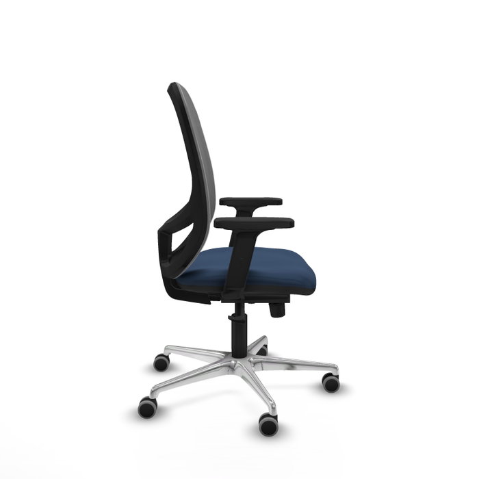 PIQUERAS Y CRESPO Silla de oficina Cilanco Azul marino y Gris