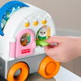 Fisher-Price Caravana arrastrable del Bosque de la amistad con todoterreno y actividades - Juguete para bebés +12 meses