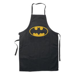 Sd Toys Delantal Batman Universo DC | Delantal de Cocina Oficial para Fans de DC Comics con Logo del Caballero Oscuro | Talla Única | Regalo Friki