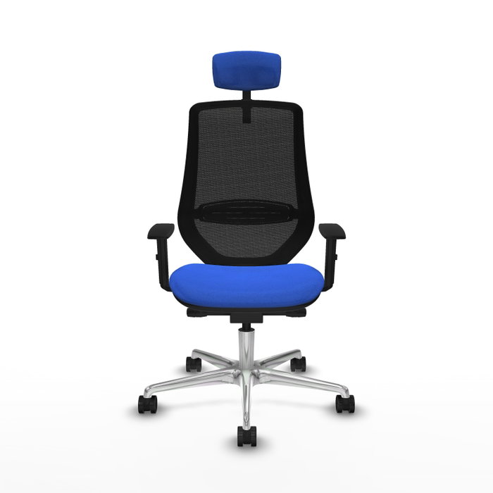 PIQUERAS Y CRESPO Silla de oficina Mardos con mecanismo Sincro/Traslack Azul y Negro PIQUERAS Y CRESPO Silla de oficina Mardos con mecanismo Sincro/Traslack Azul y Negro