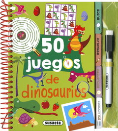 SUSAETA EDICIONES 50 juegos de dinosaurios