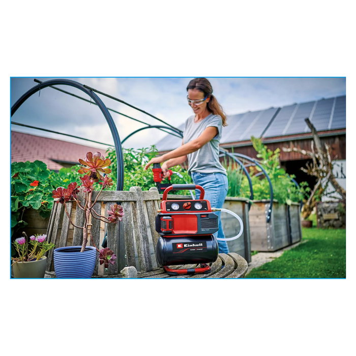 Einhell TE-AC 18/75 Li OF-Solo Compresor de Aire Inalámbrico 18V