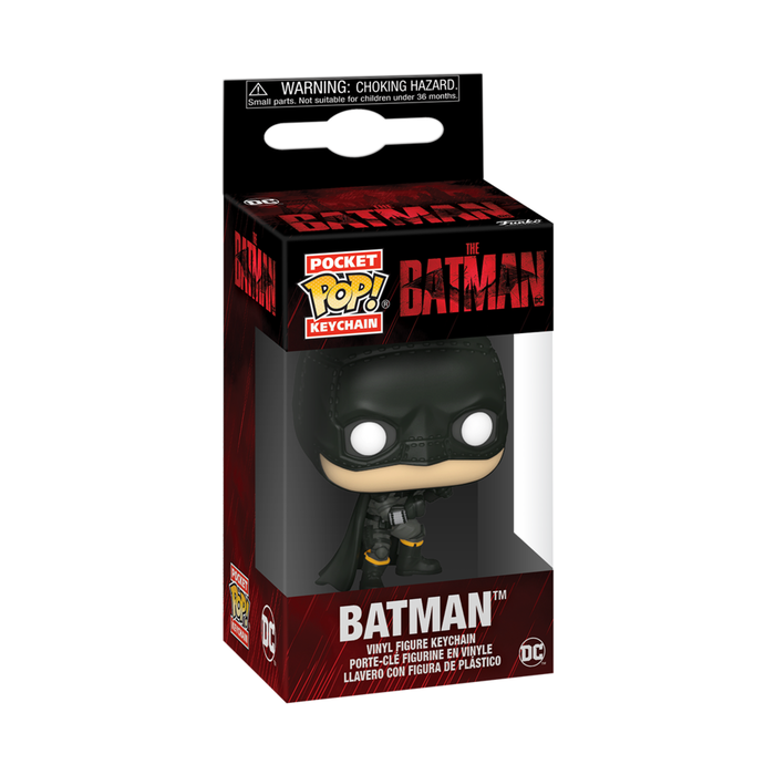 FUNKO Llavero Pocket POP Movies The Batman - Batman DC Comics
