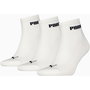 Calcetines Deportivos Puma CUSHIONED NEXT QUARTER 701225904 001 Blanco 3 pares