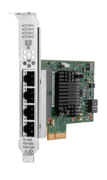 HPE Intel I350-T4 Ethernet 1Gb 4-port BASE-T Adapter HPE Intel I350-T4 Ethernet 1Gb 4-port BASE-T Adapter