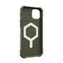 Urban Armor Gear Carcasa Rugged Case Essential Armor Series para Apple iPhone 15 Plus (6.7") - Color Verde, Resistente a Impactos, Carga Inalámbrica, Ref: 114307114040