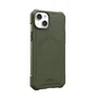 Urban Armor Gear Carcasa Rugged Case Essential Armor Series para Apple iPhone 15 Plus (6.7") - Color Verde, Resistente a Impactos, Carga Inalámbrica, Ref: 114307114040