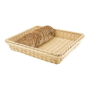 Cesta Pan Ratán Polip. 26.5x16.2x6.5 cm Cesta Pan Ratán Polip. 26.5x16.2x6.5 cm