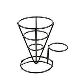 Vollrath Pujadas Soporte Cono Metal Negro 19x13 cm