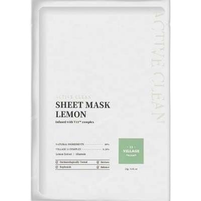 Village 11 ACTIVE CLEAN sheet mask lemon 23 gr