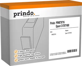 Prindo Kit de mantenimiento PRWET6716 compatible con Epson PXMB8-T6716 (C13T671600)