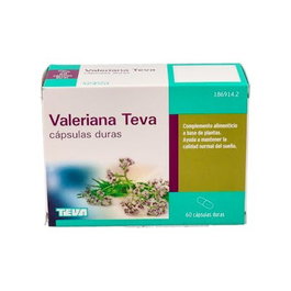 TEVA Valeriana 200mg 60 cápsulas