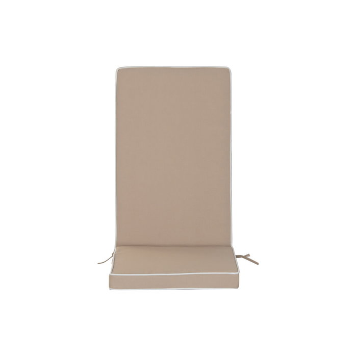 DKD Home Decor Cojín para Silla Poliéster Beige Exterior