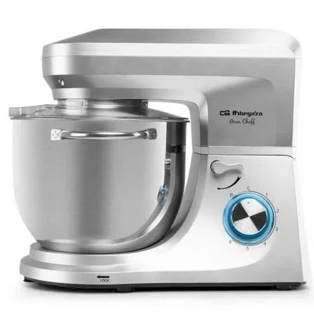 Orbegozo Batidora Amasadora AM 8000 17756 ORB 1800W Batidora con Bol de Acero Inoxidable de 7L Movimiento Planetario 6 Velocidades + Pulse Orbegozo Batidora Amasadora AM 8000 17756 ORB 1800W Batidora con Bol de Acero Inoxidable de 7L Movimiento Planetario 6 Velocidades + Pulse