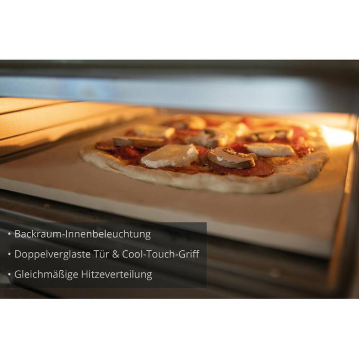 Unold Horno para Pizza Luigi Plateado - Modelo 68816 Unold Horno para Pizza Luigi Plateado - Modelo 68816