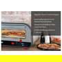 UNOLD 68816 LUIGI Horno de Pizzas Eléctrico Digital, 1700W, Hasta 30 cm, 450 °C, Acero Inoxidable Plateado