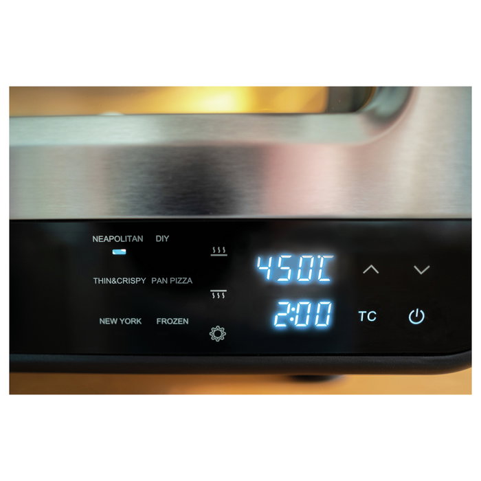Unold Luigi Horno para Pizza, Plata/Negro Unold Luigi Horno para Pizza, Plata/Negro