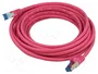 GOOBAY Patch cord Cat 6a S/FTP 5m rosa