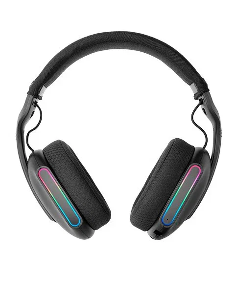 Mars Gaming MHW-PRO Auriculares Gaming Tri-Mode Inalámbricos y Alámbricos Bluetooth 5.3 2.4GHz Negro Sonido Envolvente 7.1 3D Micrófono Dual ARGB 40h