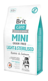 Brit Mini Grain Free Light Sterilised 2 kg Pienso para Perros Esterilizados