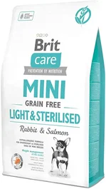Brit Mini Grain Free Light Sterilised 2 kg Pienso para Perros Esterilizados
