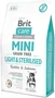 Brit Care Mini Grain Free Light Sterilised Salmón y Conejo 2kg