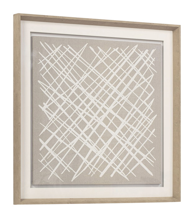 DKD Home Decor Cuadro Cristal PS Abstracto Surtido de 2 Unidades